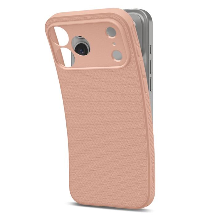 Bild 4, Spigen Spigen iPhone 18 Pro Max / 17 Pro Max Skal Liquid Air Rose Titanium