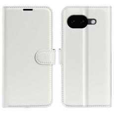  Google Pixel 10a Fodral Litchi L&auml;der Vit