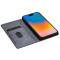  iPhone 15 Plus Fodral Flip Glitter Grå