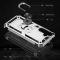  Samsung Galaxy A55 5G Skal Ring Armor Hybrid Silver