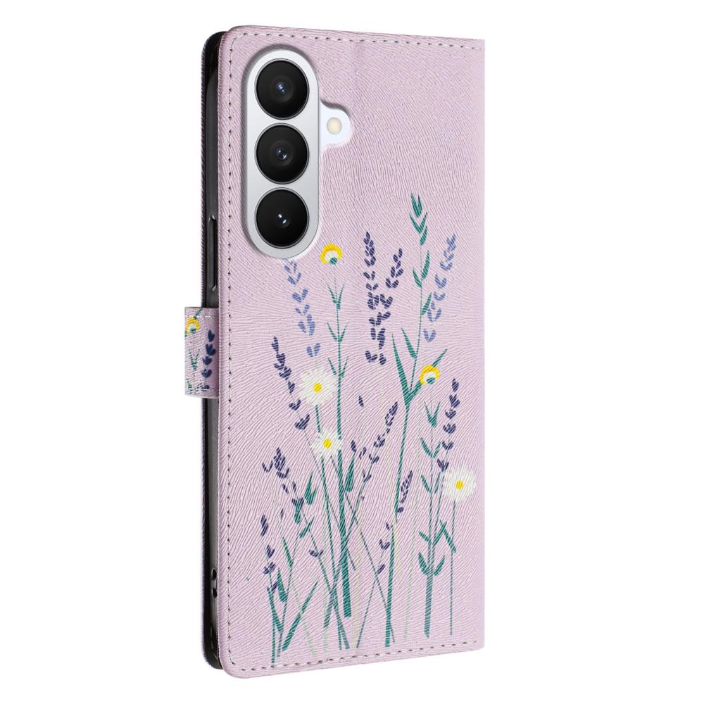  Samsung Galaxy S26 Fodral Med Tryck Lavendel