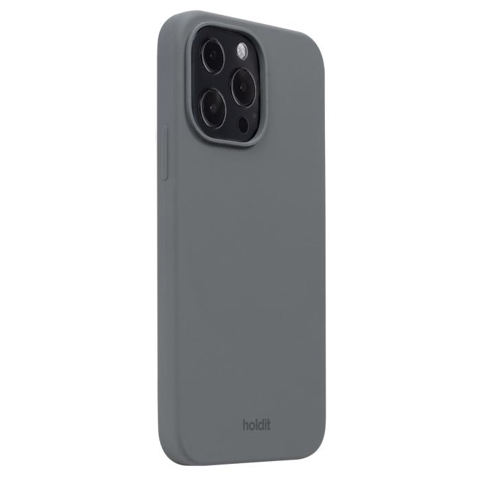 Bild 2, holdit holdit iPhone 13 Pro Mobilskal Silikon Space Gray