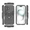 iPhone 16 Skal Hybrid Ring Armor Svart
