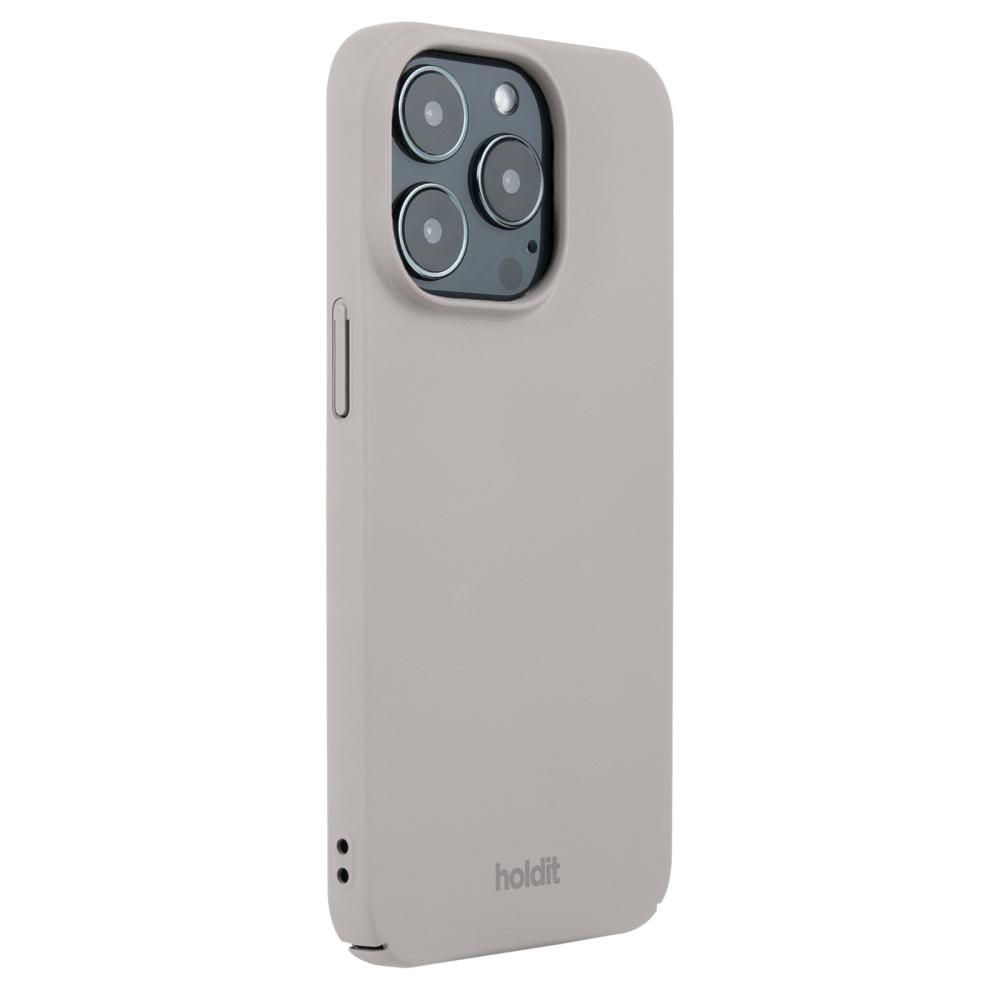 holdit holdit iPhone 15 Pro Mobilskal Slim Taupe