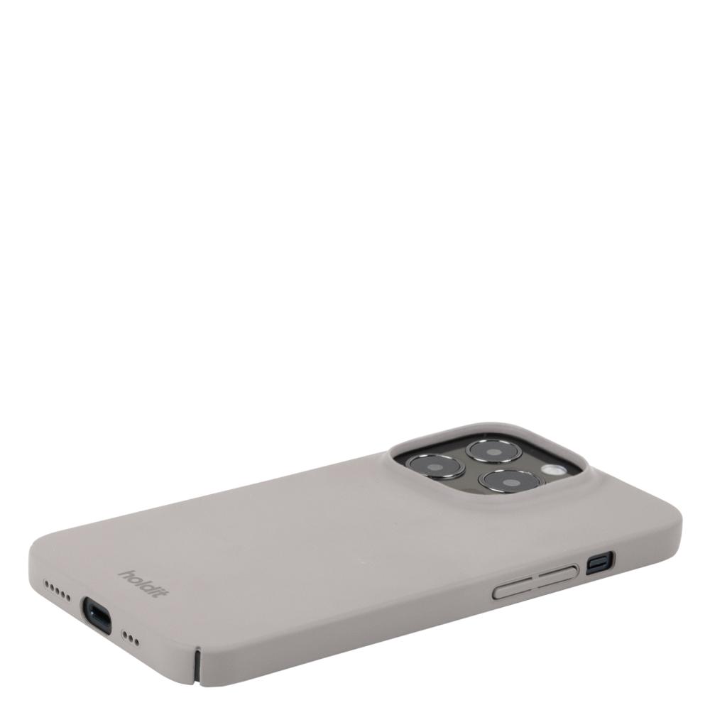 holdit holdit iPhone 15 Pro Mobilskal Slim Taupe