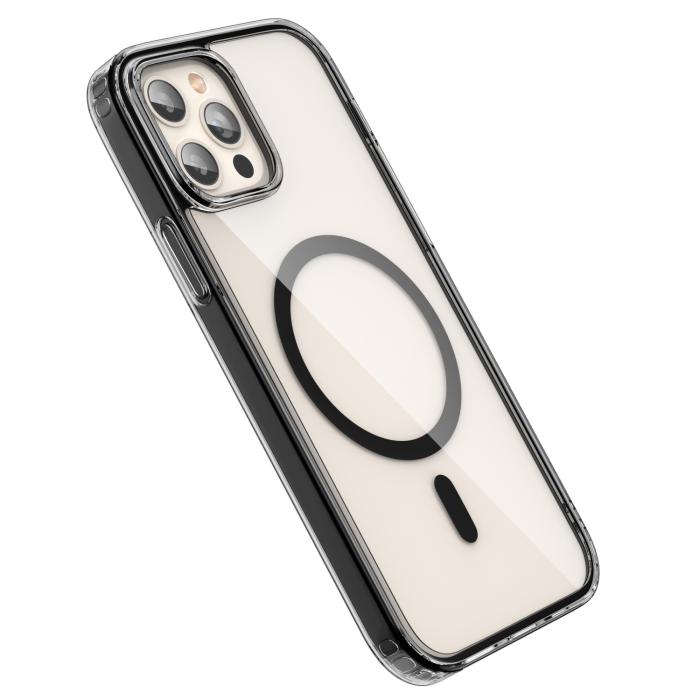 Bild 3, ColorPop ColorPop iPhone 12 Pro Max Skal CH MagSafe Transparent/Svart