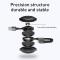 BASEUS Basues 1.2 m 3in1 USB-C / Lightning / MicroUSB Retractable Svart
