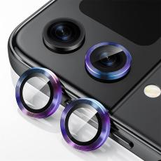 ENKAY ENKAY Galaxy Z Flip 5 Linsskydd Aluminium H&auml;rdat Glas Fade