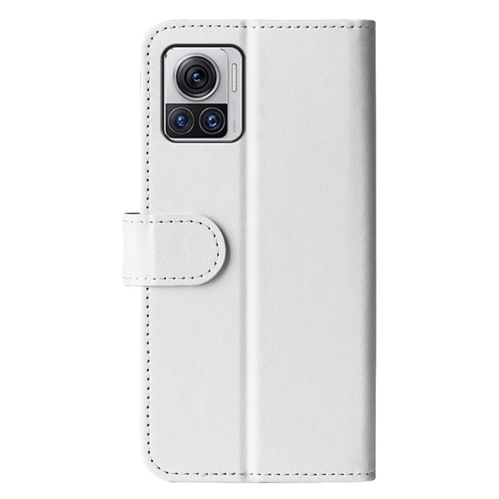 Bild 6,  Motorola Edge 30 Ultra 5G Fodral Crazy Horse Läder Vit