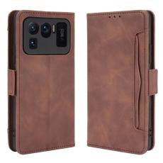  Xiaomi Mi 11 Ultra - Fodral Med Avtagbart Kortfodral - Brun