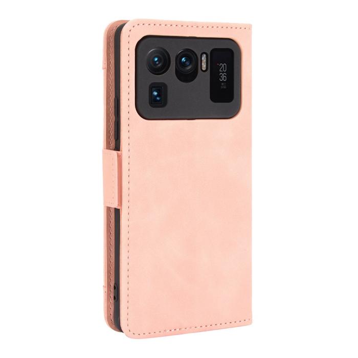 Bild 3,  Xiaomi Mi 11 Ultra - Fodral Med Avtagbart Kortfodral - Ljus Rosa