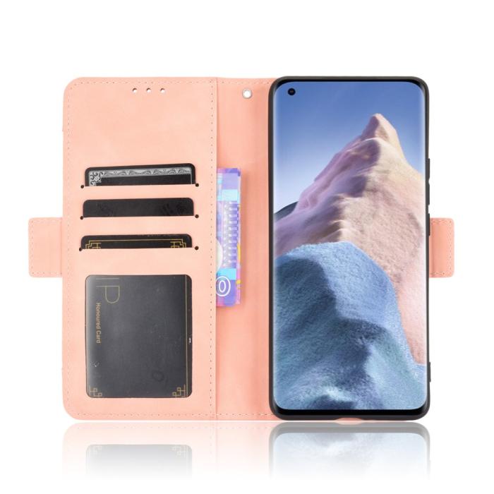 Bild 5,  Xiaomi Mi 11 Ultra - Fodral Med Avtagbart Kortfodral - Ljus Rosa