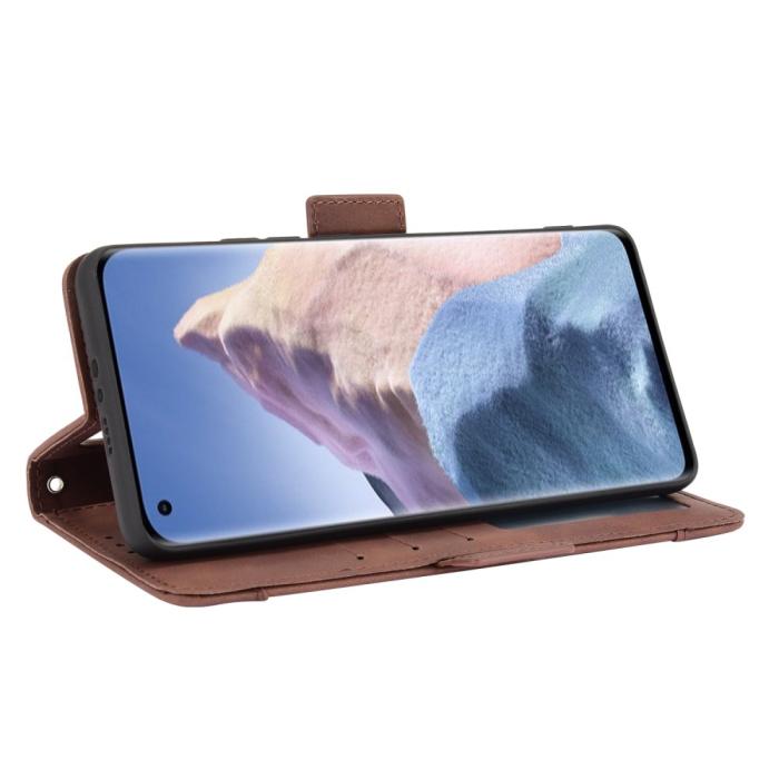 Bild 4,  Xiaomi Mi 11 Ultra - Fodral Med Avtagbart Kortfodral - Brun