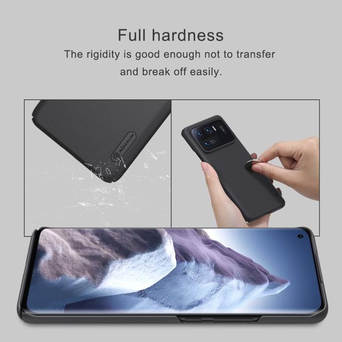 Bild 2, NILLKIN Xiaomi Mi 11 Ultra - NILLKIN Frosted Shield Skal - Svart