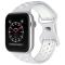 ColorPop Sportarmband Dual-Color Apple Watch 42/44/45/46/49 mm (M/L) Grå/Vit