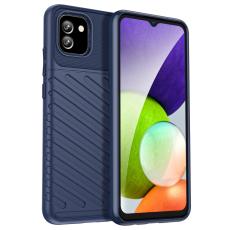  Samsung Galaxy A03 Skal Twill Textur Bl&aring;