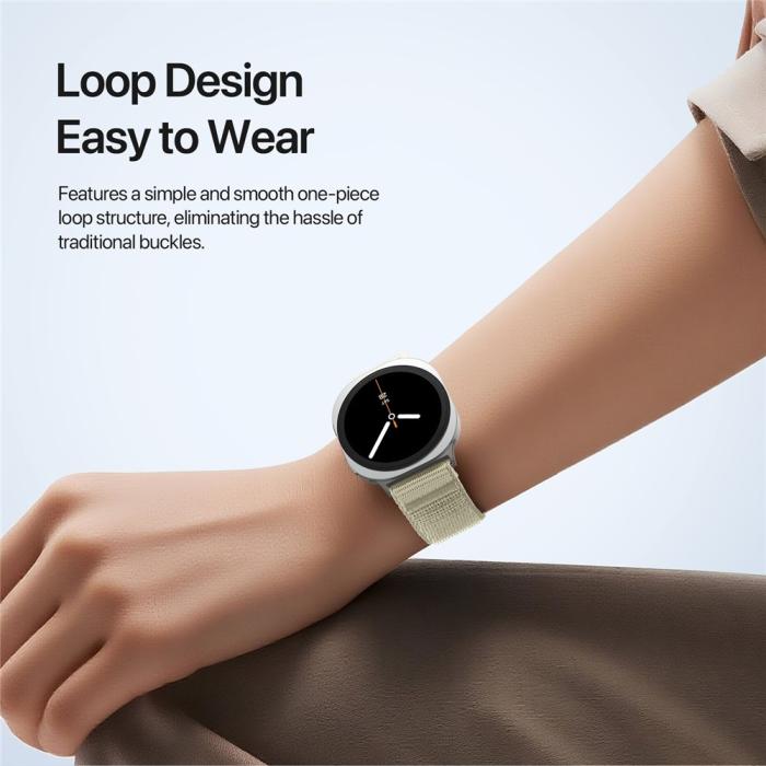 Bild 5, DUX DUCIS DUX DUCIS Galaxy Watch 8 46/44/40 mm Armband Nylon Loop