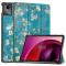  Lenovo Tab M11 Fodral Tri-Fold Läder Peach Blossom