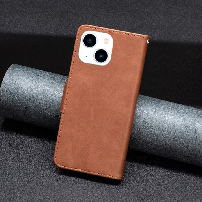 Bild 5,  iPhone 15 Fodral Shark Solid Läder Brun