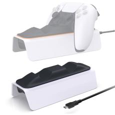 DOBE DOBE Sony PS5 DualSense LED Laddningsstation Vit