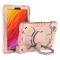  Galaxy Tab A11 Skal Kickstand Shockproof Rosa