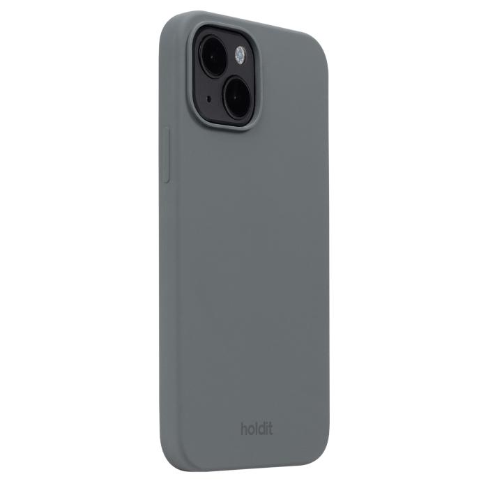 Bild 2, holdit holdit iPhone 14/13 Mobilskal Silikon Space Gray