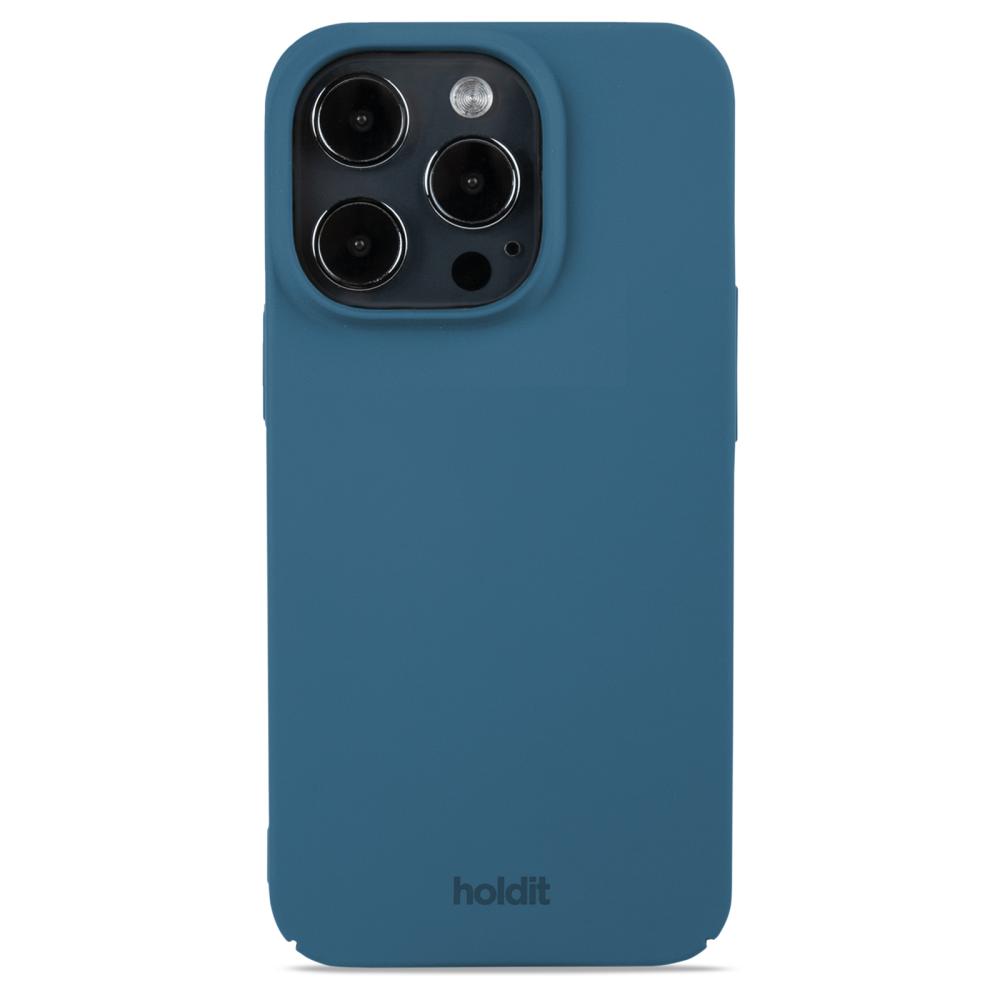 holdit holdit iPhone 15 Pro Mobilskal Slim Denim Blue