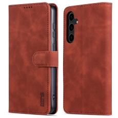 AZNS AZNS Samsung Galaxy S24 FE Fodral L&auml;der Brun