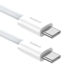 BASEUS Baseus 1m 30W PD USB-C - USB-C Kabel Superior Series 2 Vit