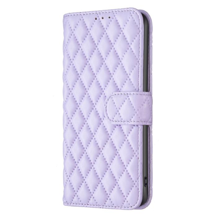 Bild 2,  Motorola Moto E13 Fodral Diamond Läder Lila