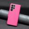  Samsung Galaxy S23 Ultra Fodral Litchi Shark Rosa