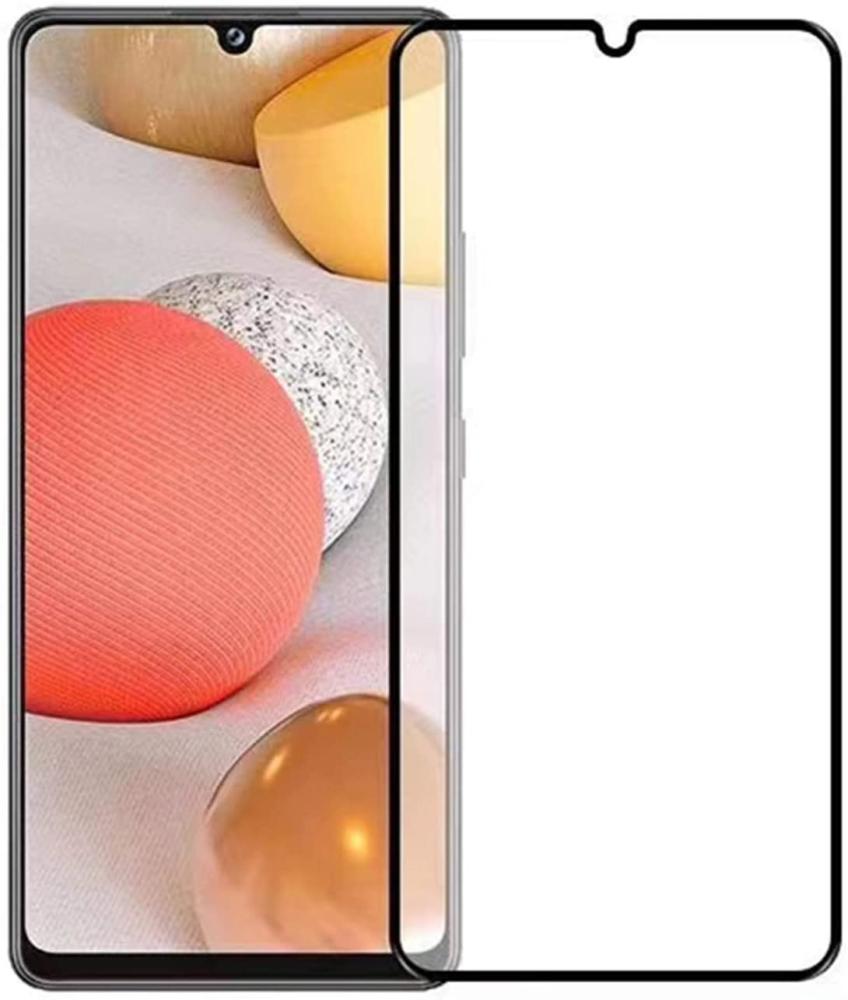  Samsung Galaxy A02s - 2-Pack Heltäckande Skärmskydd i Härdat Glas