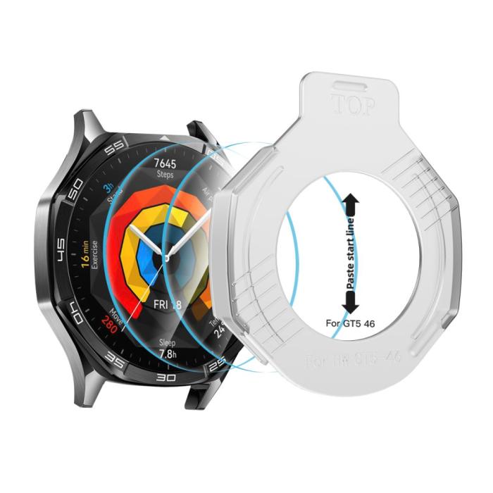Bild 5, Tech-Protect Tech-Protect Huawei Watch GT 5 46 mm 2-PACK Skärmskydd