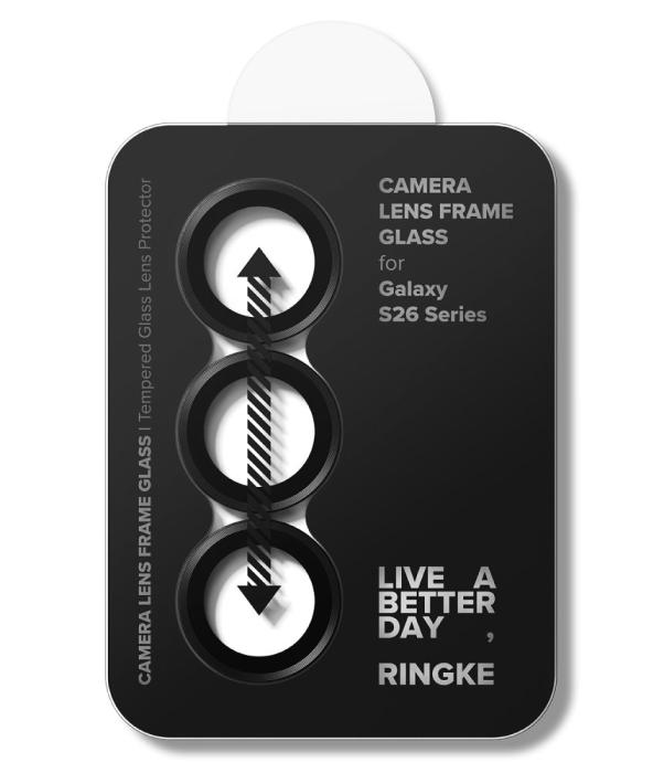 Bild 5, Ringke Ringke Galaxy S26/S26 Plus 2-PACK Linsskydd Härdat Glas Svart