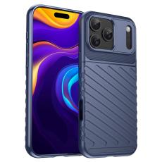  iPhone 18 Pro Max/17 Pro Max TPU Skal V&auml;vt M&ouml;nster Bl&aring;