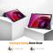  Lenovo Tab M11 Fodral Tri-Fold Läder Peach Blossom