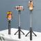  Selfie Stick Tripod Trådlös Bluetooth 360° Svart