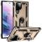  Samsung Galaxy S22 Ultra Skal Hybrid Ring Guld