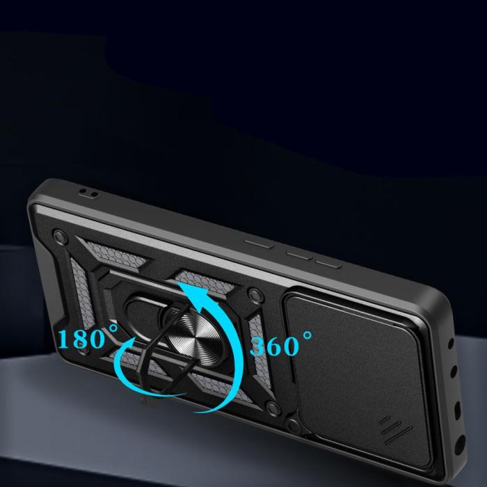 Bild 6, Tech-Protect Tech-Protect Motorola Edge 60/60 Fusion Skal CamShield Pro Svart