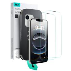 ESR ESR iPhone 17e/16e/14/13/13 Pro 2-PACK Sk&auml;rmskydd UltraFit H&auml;rdat Glas