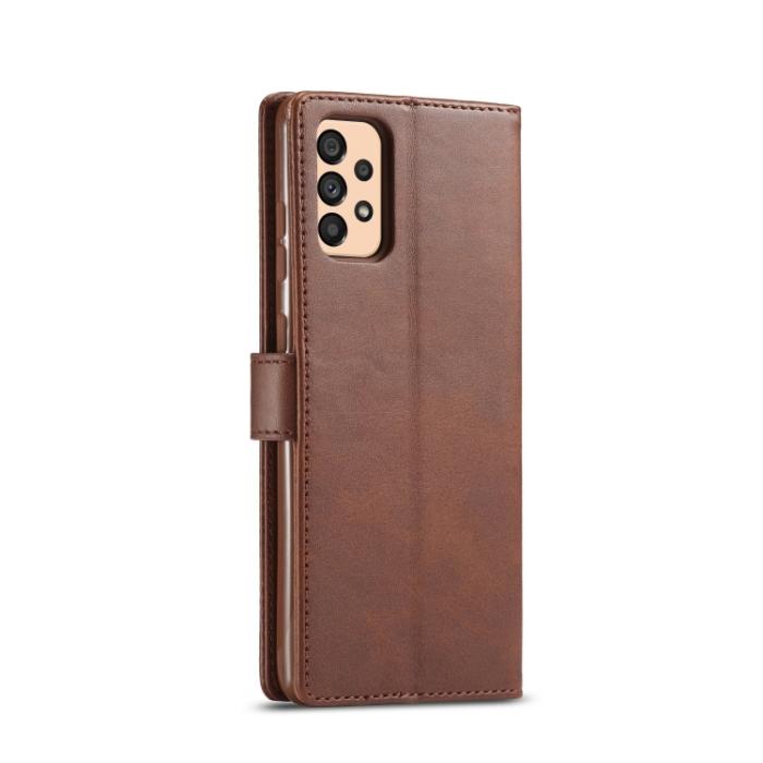 Bild 3, LC.IMEEKE LC.IMEEKE Samsung Galaxy A33 5G Fodral Läder Brun