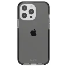 holdit holdit iPhone 15 Pro Max Mobilskal Seethru Svart