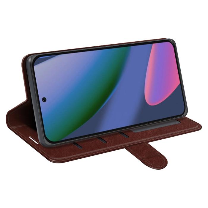 Bild 3,  Google Pixel 11 Pro XL Fodral Crazy Horse Läder Brun