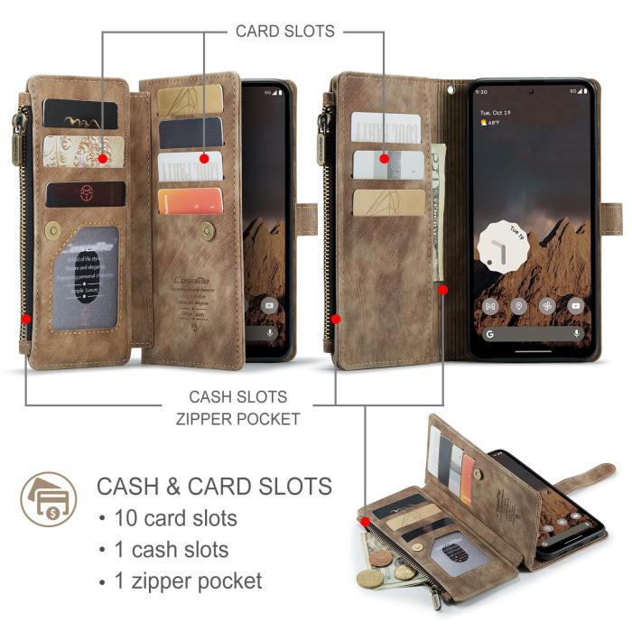 Bild 3, CASEME CASEME Google Pixel 11 Pro XL Fodral 2in1 Multifunktionell