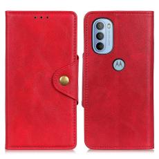  Motorola Moto G31 / G41 Fodral M&auml;ssing Magnet R&ouml;d