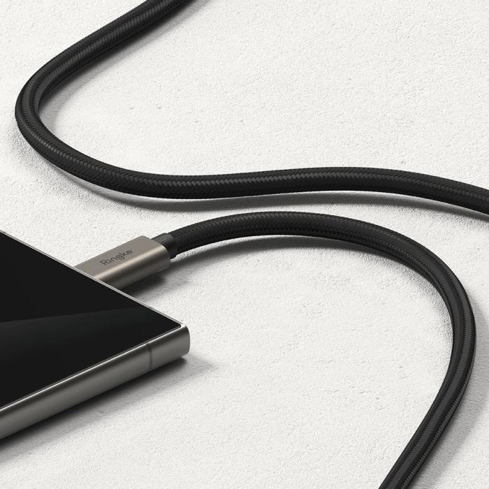 Bild 6, Ringke Ringke 1m 240W PD USB 3.2 Gen 2x2 USB-C - USB-C Ka