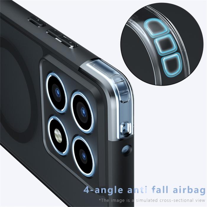 Bild 4,  Xiaomi 14T Pro Skal MagSafe Hybrid Matt Svart