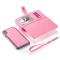  iPhone 7/8/SE (2020/2022) 2-i-1 Multifunktionellt Fodral Ljus Rosa