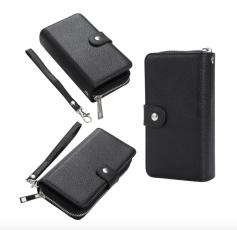  iPhone 7 Plus/8 Plus 2-i-1 Multifunktionellt Fodral Svart