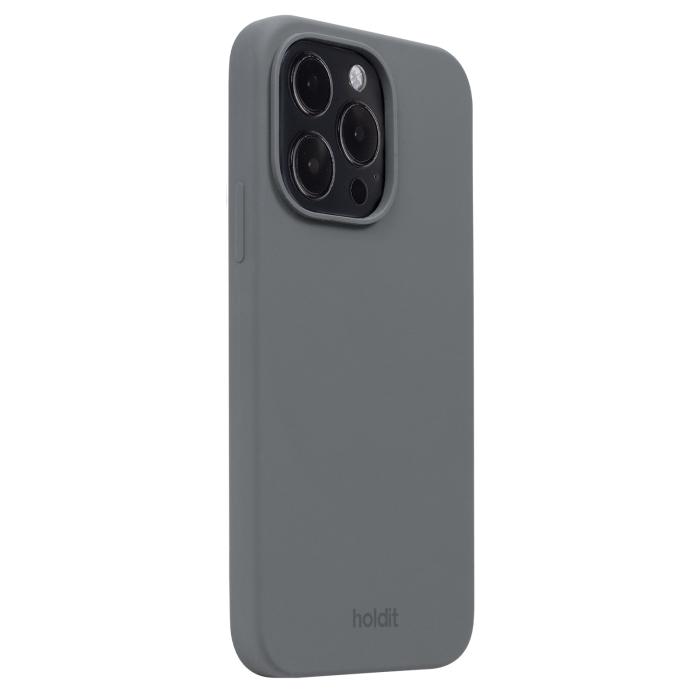 Bild 2, holdit holdit iPhone 14 Pro Mobilskal Silikon Space Gray